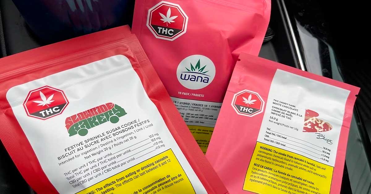 THC dans les edibles au Canada