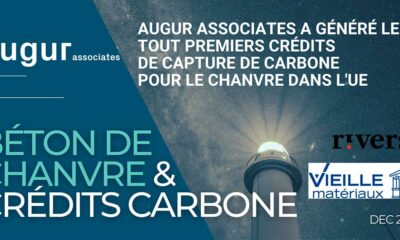 Crédit carbone pour du béton de chanvre