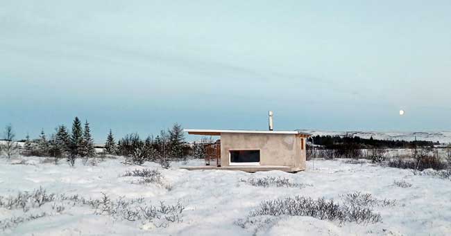 Maison en chanvre en Islande