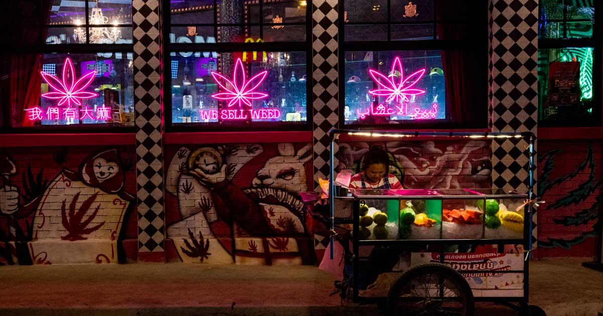 Usage récréatif du cannabis en Thaïlande