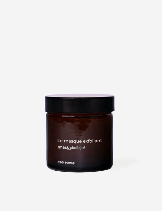 Masque exfoliant CBD