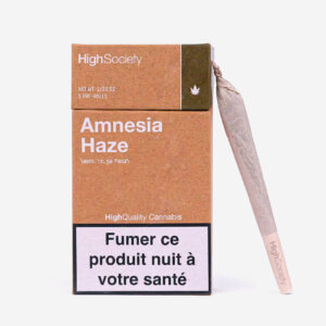 Pack de Pre Rolls Amnesia Haze CBD