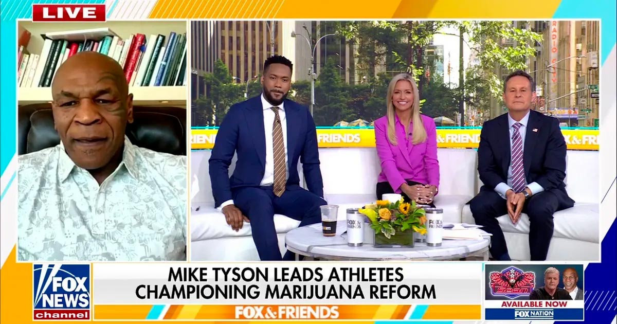 Tyson incite Trump à légaliser le cannabis