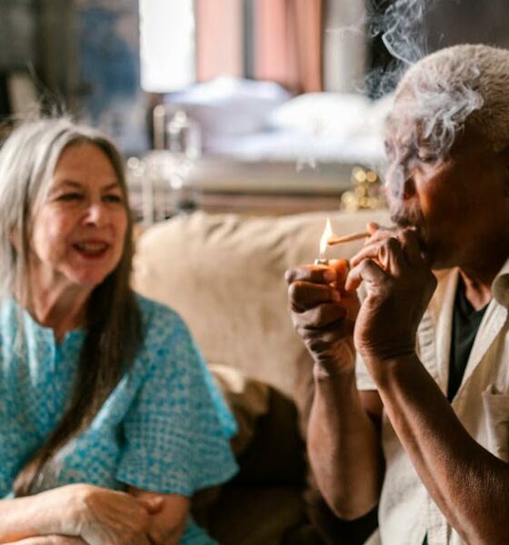 Seniors consommateurs de cannabis