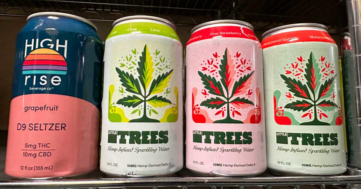 Boissons THC et alcool