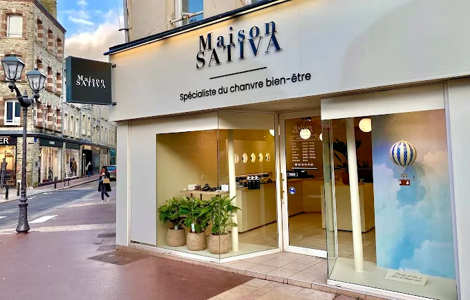 De Maison Sativa winkel in Cherbourg