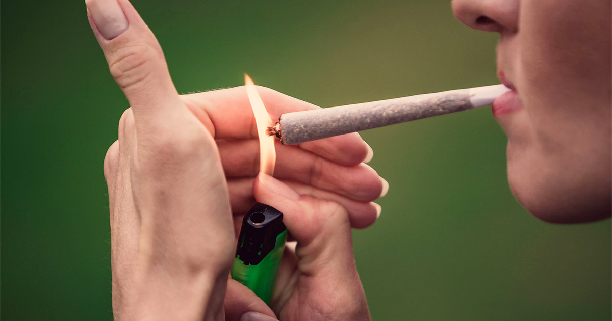 Tendance de consommation de cigarette et cannabis