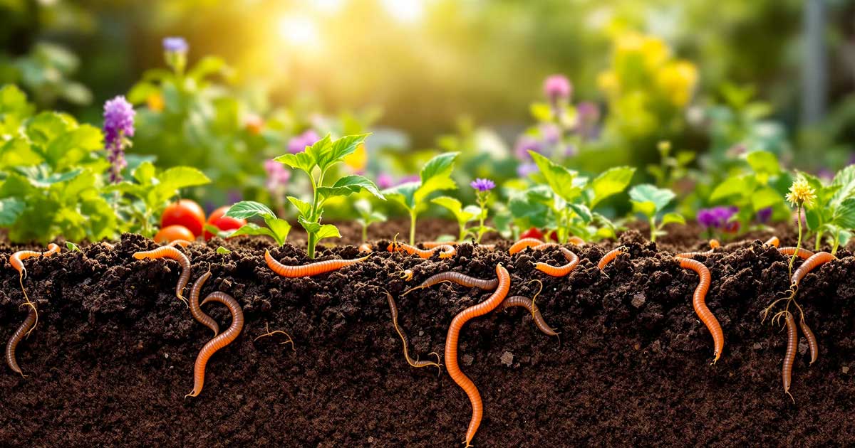 Lebende Erde für Cannabis