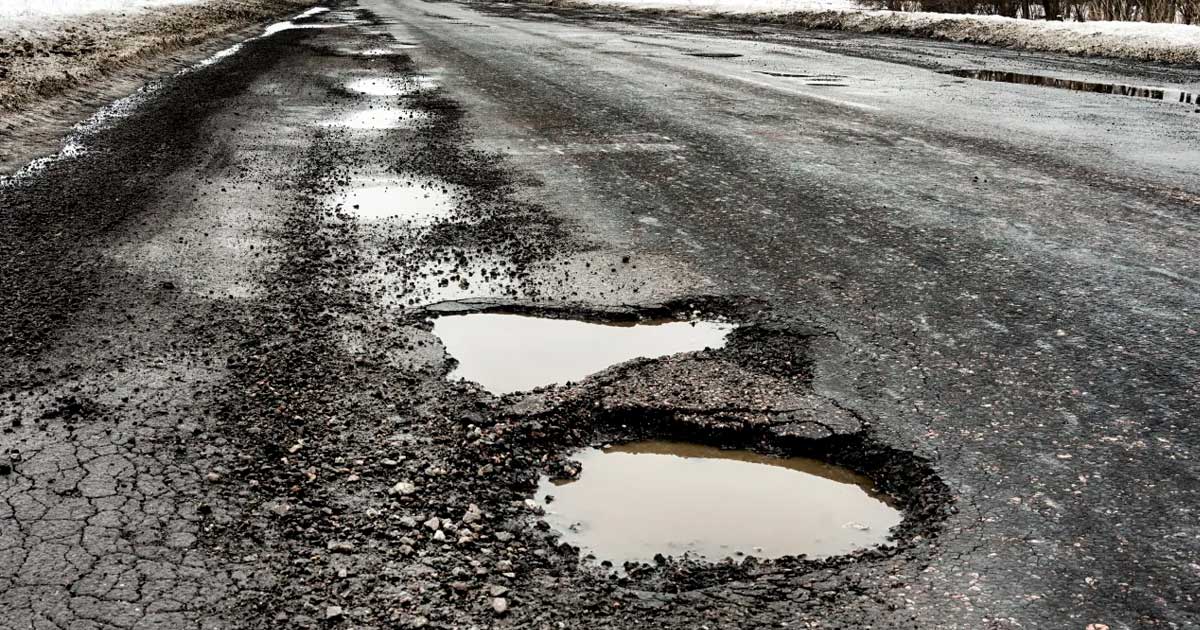 Du cannabis pour les nids-de-poule