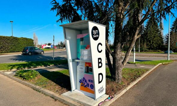 CBD vending machine