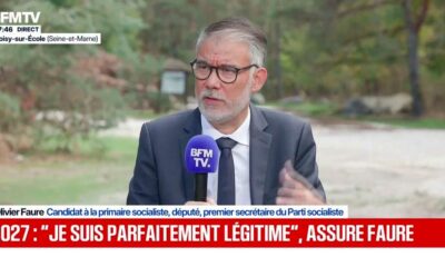 Olivier Faure et cannabis sur BFMTV